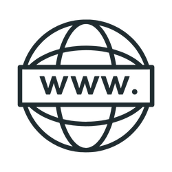 Domain registration icon